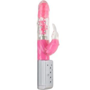 Funky Rabbit vibrador rampante rosa
