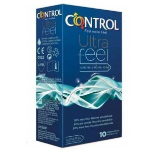 Preservativos Control Ultrafeel 30% más finos 10 unidades