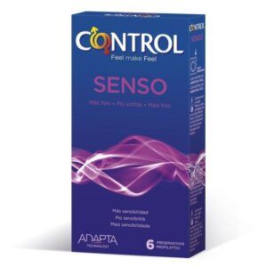 Preservativos Control Senso 6 y 12 unidades