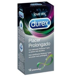 Preservativos Durex Placer Prolongado retardante 12 unidades