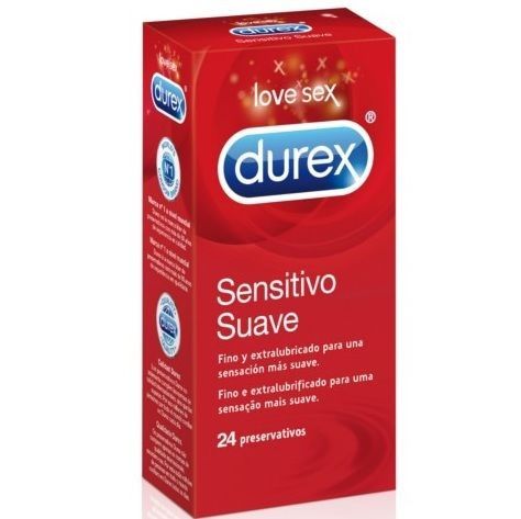 Preservativo Sensitivo Suave 3, 12 y 24 unidades