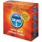 Preservativos Skins ultrafinos 4 y 12 unidades