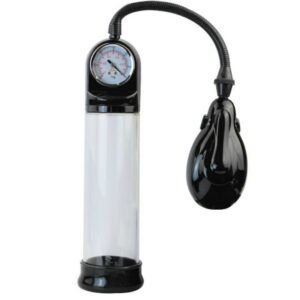 Bomba de erección automatica con medidor de presión