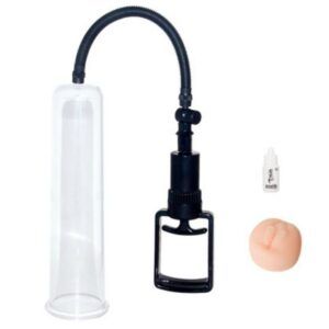 Bomba de erección tirador y boquilla vagina 25 cm