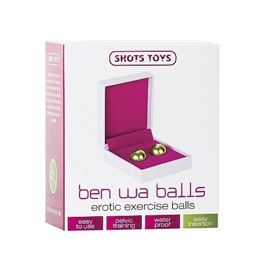 Ben wa balls gold by shots