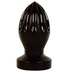 Plug anal all black suave 11 cm