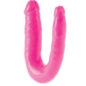 Dildo doble dillio rosa