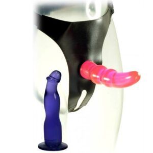 Sevencreations arnés con dos dildos unisex