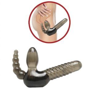 Fetish fantasy series strapless" arnés sin cuerdas con estimulador anal"