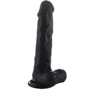Real rock 051 pene realístico fisting 30cm (28.5cm ins) negro