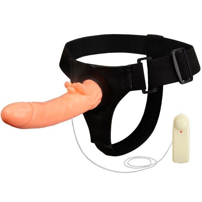 Baile arnés passionate woman vibrador 18cm