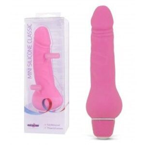 Vibrador Mini Realistico Silicona 7 funciones