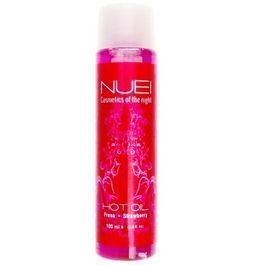 Aceite Masaje NUEI efecto calor Fresa 100ml