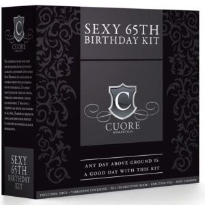 Kit para regalar 65 cumpleaños