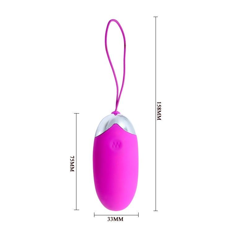Huevo vibrador con control remoto por Bluetooth