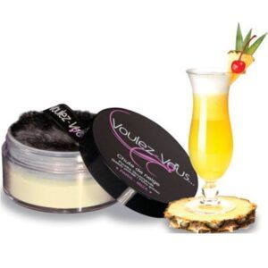 Voulez-vous polvos comestibles sabor piña colada
