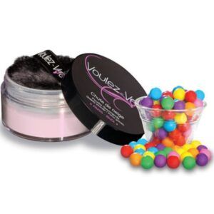 Voulez-vous polvos comestibles sabor chicle