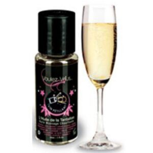 Voulez-vous - aceite efecto calor - cava con fresas 30 ml