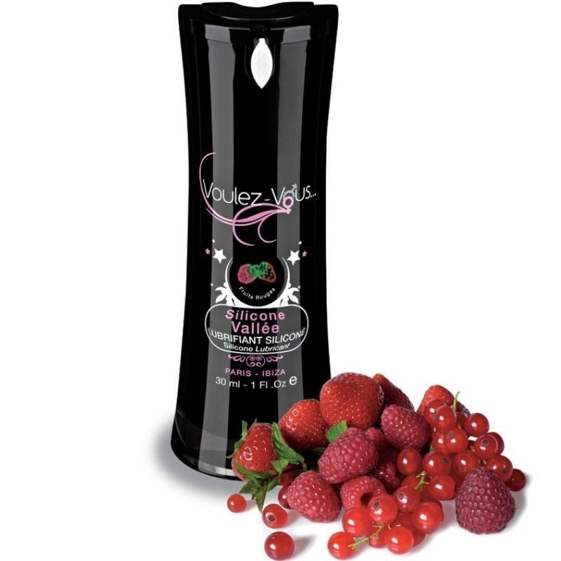 Voulez-vous lubricante silicona - frutos rojos 30 ml