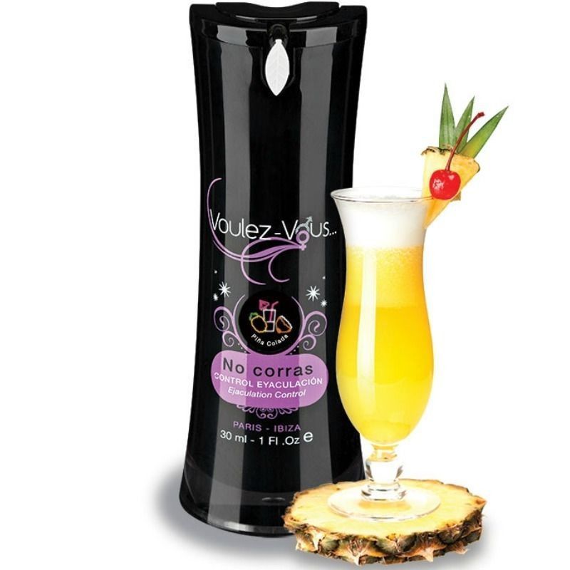 Voulez-vous gel retardante no corras sabor piña colada 30 ml