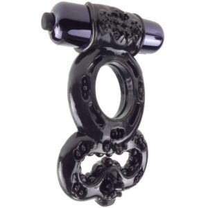 Anillo vibrador Fantasy-C Infinity en negro