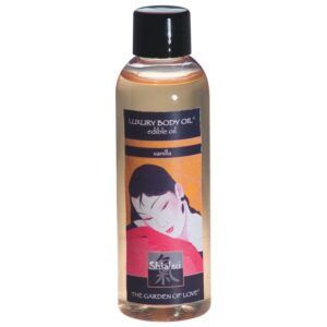 Shiatsu aceite de masaje comestible vainilla