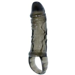 Baile funda extensora pene con strap para testículos 11.5 cm