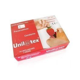 Caja Preservativos Unilatex Rojos 144 unid.