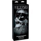 Fetish fantasy edición limitada antifaz cuero y mordaza