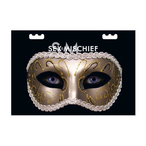 Sex & michief máscara masquerade