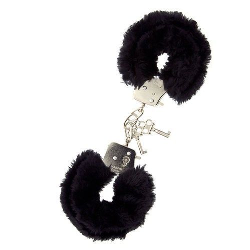 Esposas fuertes terciopelo negro
