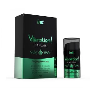 Vibrador Líquido INTT Ganjah Cannabis 15ml
