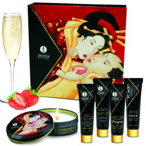 Kit Secret Geisha - Fresas con champan