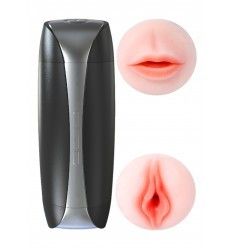 Maturbador SUSAN vagina-boca vibración, recargable