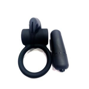 ANILLO VIBRADOR E9 NEGRO