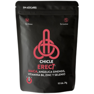 CHICLE WUG POTENCIADOR ERECCIÓN 10 UNIDADES