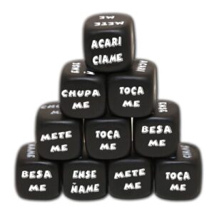 DADO DE ACCIÓN NEGRO