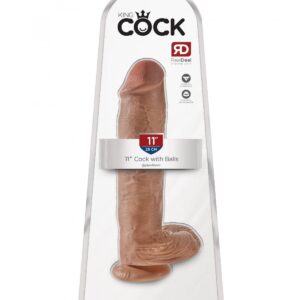 CONSOLADOR VENTOSA KING COCK 11" PULGADAS